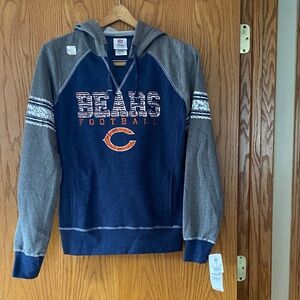 NFL Bears Navy and Gray Sweatshirt